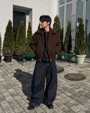 Giwoo Curved Denim Pants