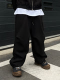Cozy Hip-Hop Brushed Sweatpants