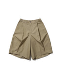 Pleated Volume Half Pants