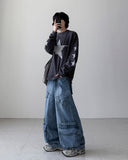 Franken Pocket Wide Denim