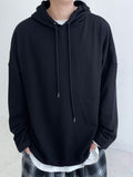Sweat Boxy String Hoodie
