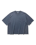 Washed Wide Pocket Crop Tee
