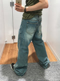 Saltine Semi-Flare Washing Denim Pants