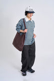 Eddy slub point denim pants