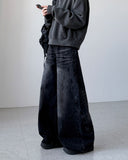 Veil Crack Wide Denim