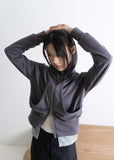 CURVE 2WAY HOOD ZIP UP