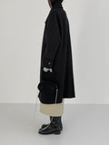 Big Collar Hidden Overfit Balmacan Coat