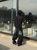 More Cat Balloon Denim Pants