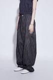 curve balloon denim