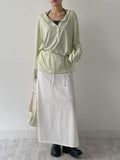 Henley Neck Over Fit Sweatshirt T-Shirts