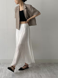 [summer] Repair Van Double Crop Half Jacket