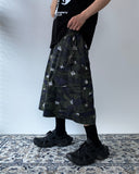 Flower Camo Cargo Bermuda Pants