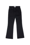 PRTN)High-rise slim flare jeans