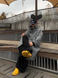 Wool Balmacan Maxi Coat