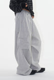 Earth wide sweat cargo pants
