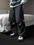 Percent Line Zipper Cargo Pants