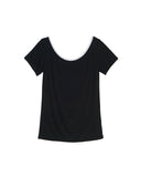 KEYHOLE TWIN SET TOP