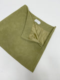 Nubuck Suede Mini Skirt