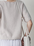 Mary Whole Garment Boatneck Knit