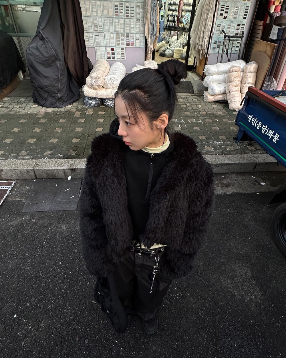 【WOOHWA】SNICH BACK DENIM PT WOOHWA (ウーファ) - スニッチバックデニムパンツ / SNICH BACK