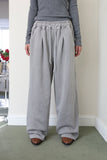 Welldy brushed banding pants