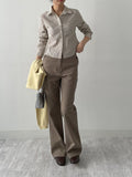 Pomi V-neck Crop Knit