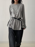 Frill Loose Fit T-shirt