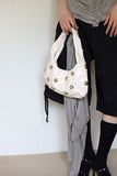 Big Bold Studded Shoulder Bag