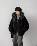 Piercing Raccoon Hood Zip-Up