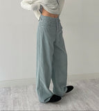 831 Corduroy High-Waist Wide Pants