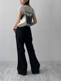 [Short sleeve ver.] Floral Lace See-through T-Shirt