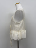 Frilled See-through Layered Bustier