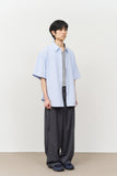Round Wide Trousers