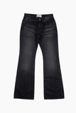 Mild wash bootcut denim pants