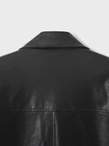Storm Leather Zip Jacket