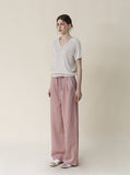 [Premium] Wichen Linen Belt Pants
