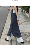 Collin Slit Layered Long One Piece