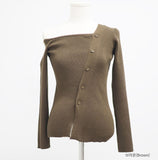 Barbie Unbalanced Off-Shoulder Knit