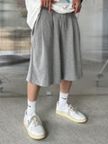 Two-Tuck Bermuda Sweatpants