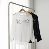 Revill See-Through Lettering Shirt
