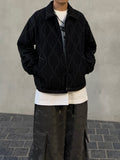 Wave Line Quilted Jacket
