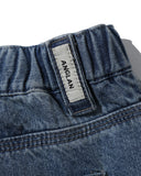 Denim Baggy Half Pants