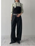 106 High-Waist Wide Denim Pants
