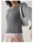Ribbed sleeveless top