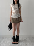 Ruhe Strap Cap Blouse