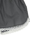 PRTN) Sheer Lace Banding Shorts