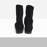 Benne Suede Platform Sole Boots