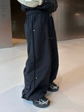 Bohem Nylon Back Pocket Pants
