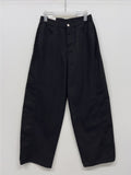 382 Curved Balloon Wide Pants