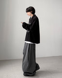 Natty Herringbone Balloon Pants